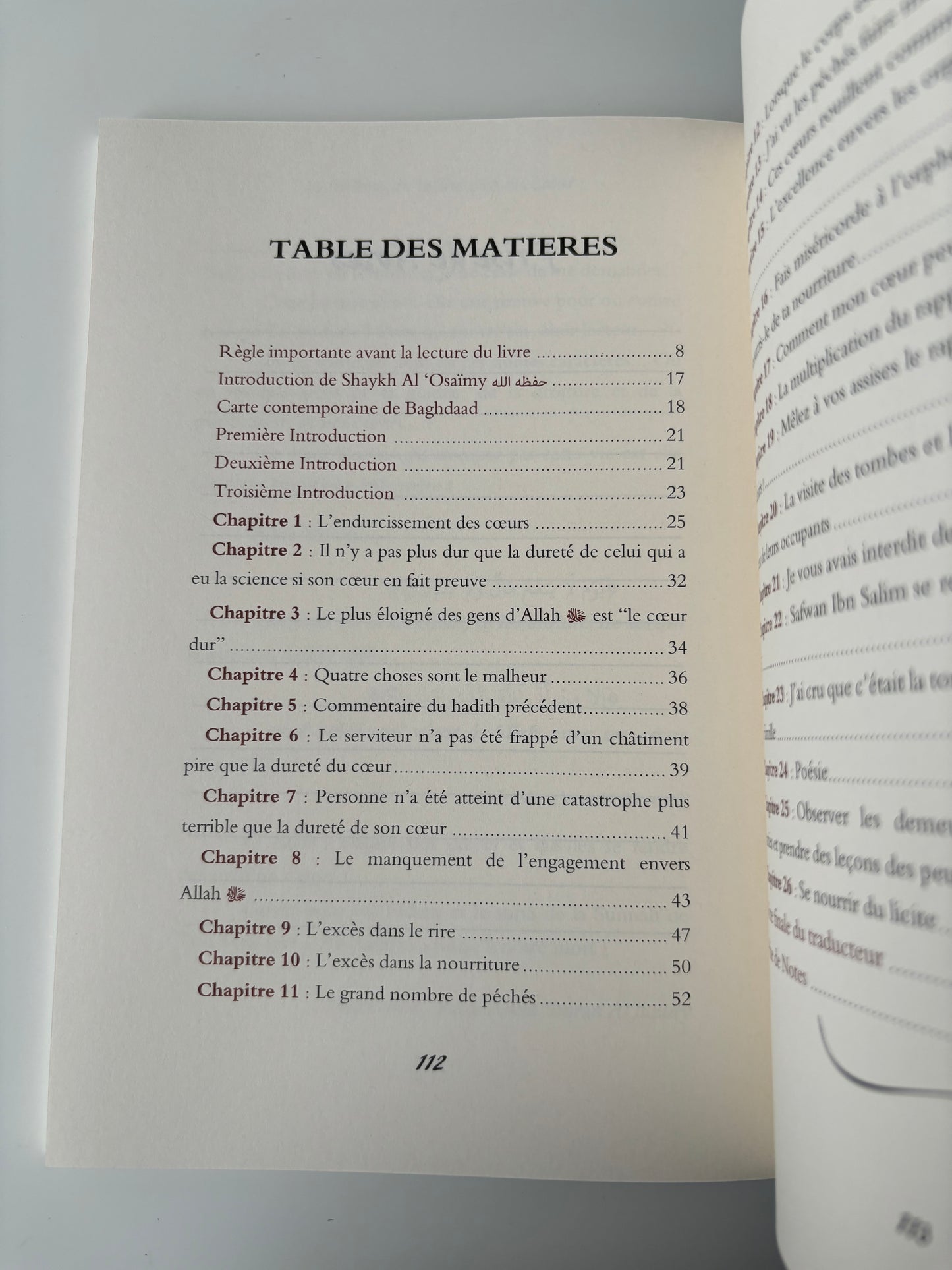 Le Blâme de la Dureté du Cœur
