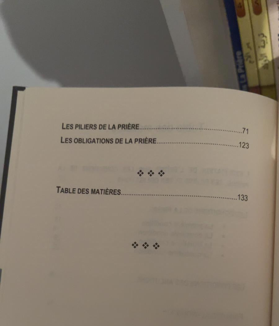 L'Explication de l'Épître sur les Conditions de la Prière, ses Piliers et ses Obligations