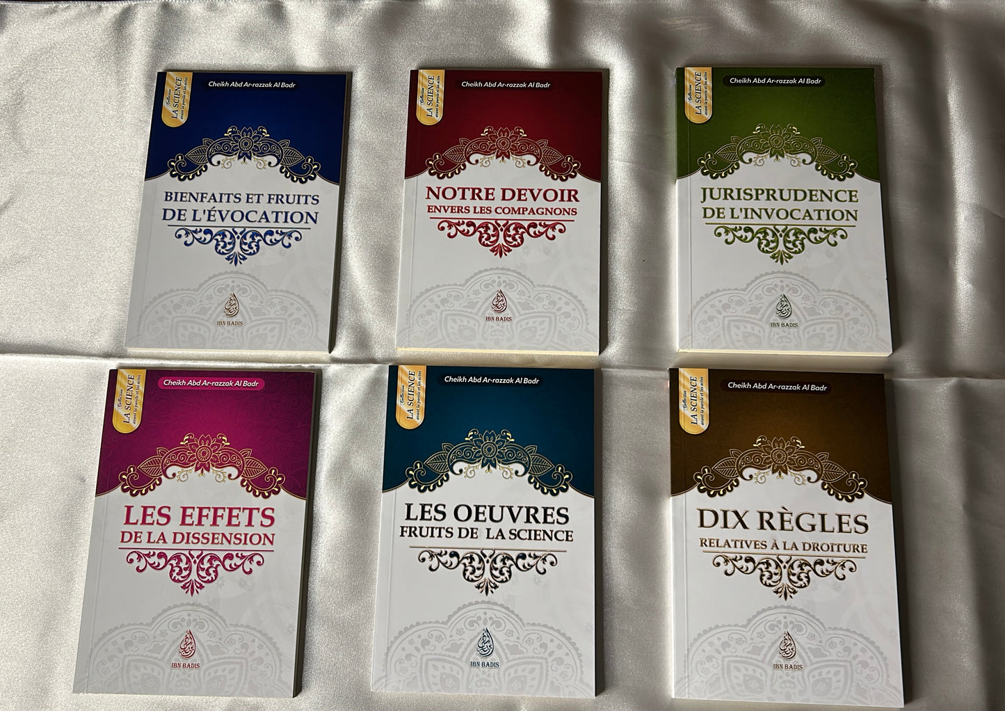 Pack Collection - la science avant la parole et les actes (6 livres)