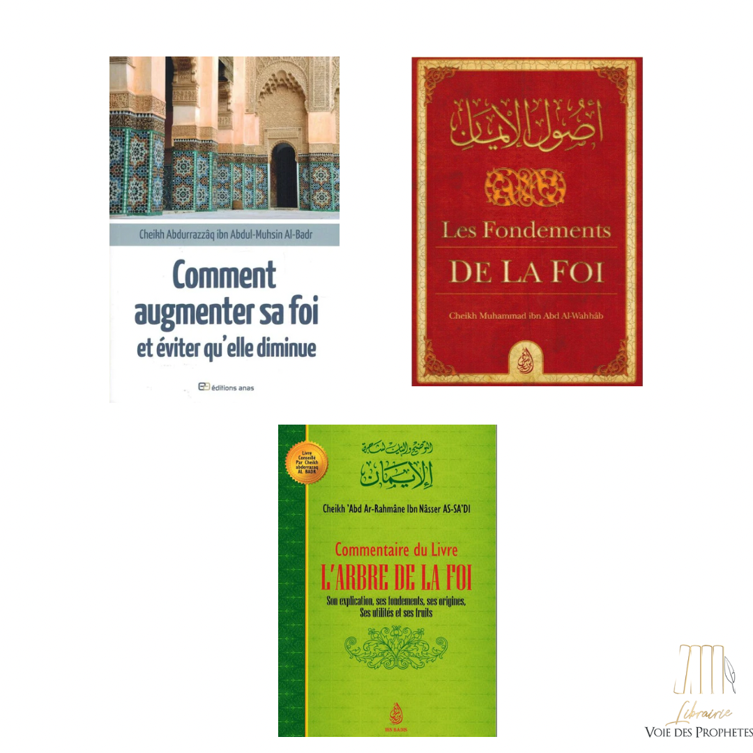Pack Al Iman (la foi) 3 livres
