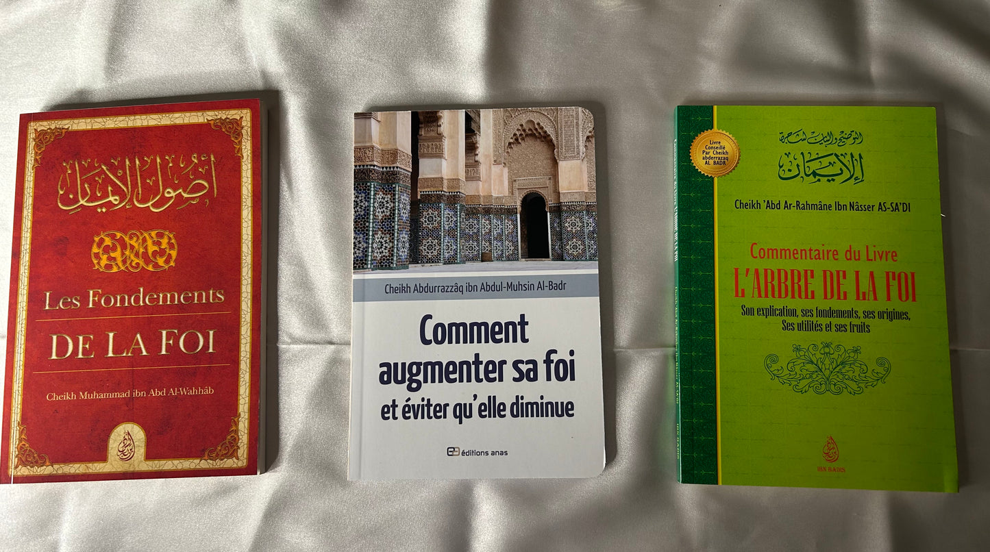 Pack Al Iman (la foi) 3 livres