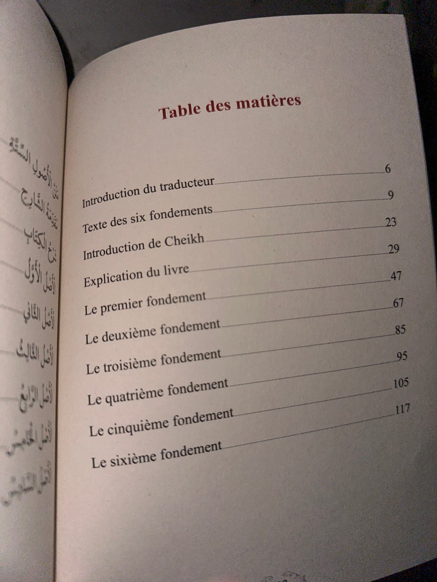 L'explication des Six Fondements - Cheikh Soulayman ar-Ruhayli