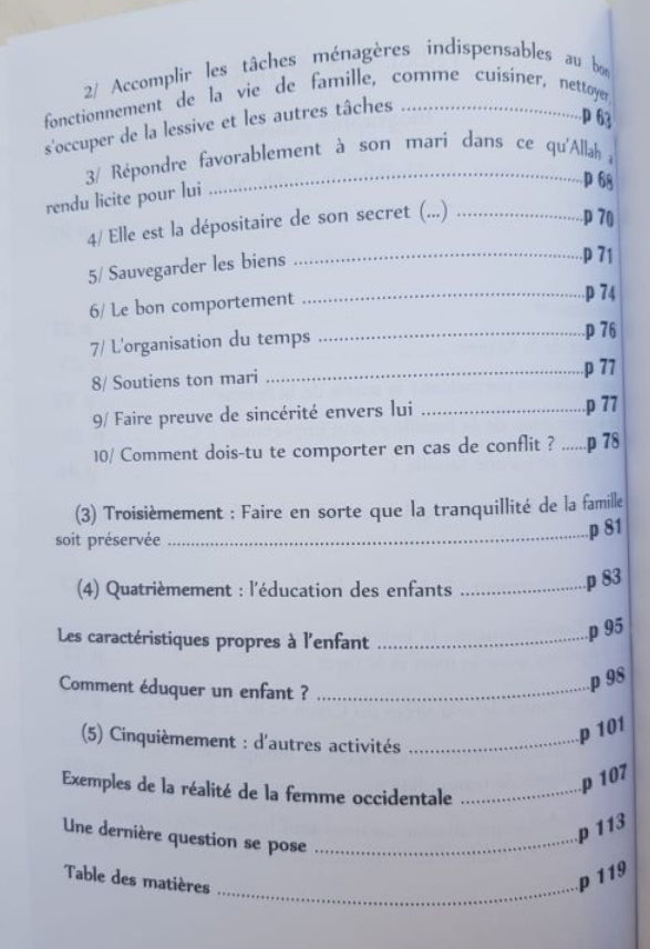 Le Rôle de la Femme dans l'Education du Foyer - Shaykh Al-Fawzân - Dine Al-Haqq