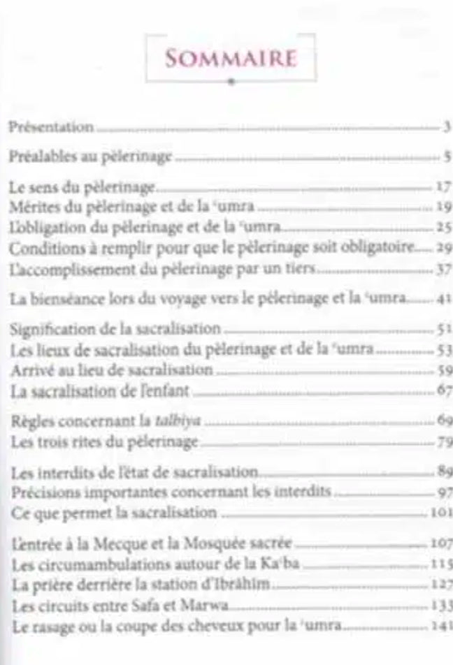 Tout Savoir sur le Hajj et la Omra