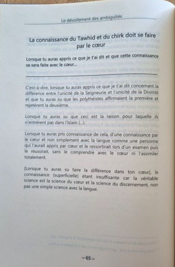 Explication De Kashf Ash-Shoubouhât : Le Dévoilement Des Ambiguïtés