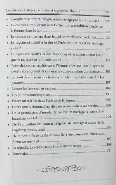 Les Fêtes de Mariage - Coutumes et Jugements Religieux