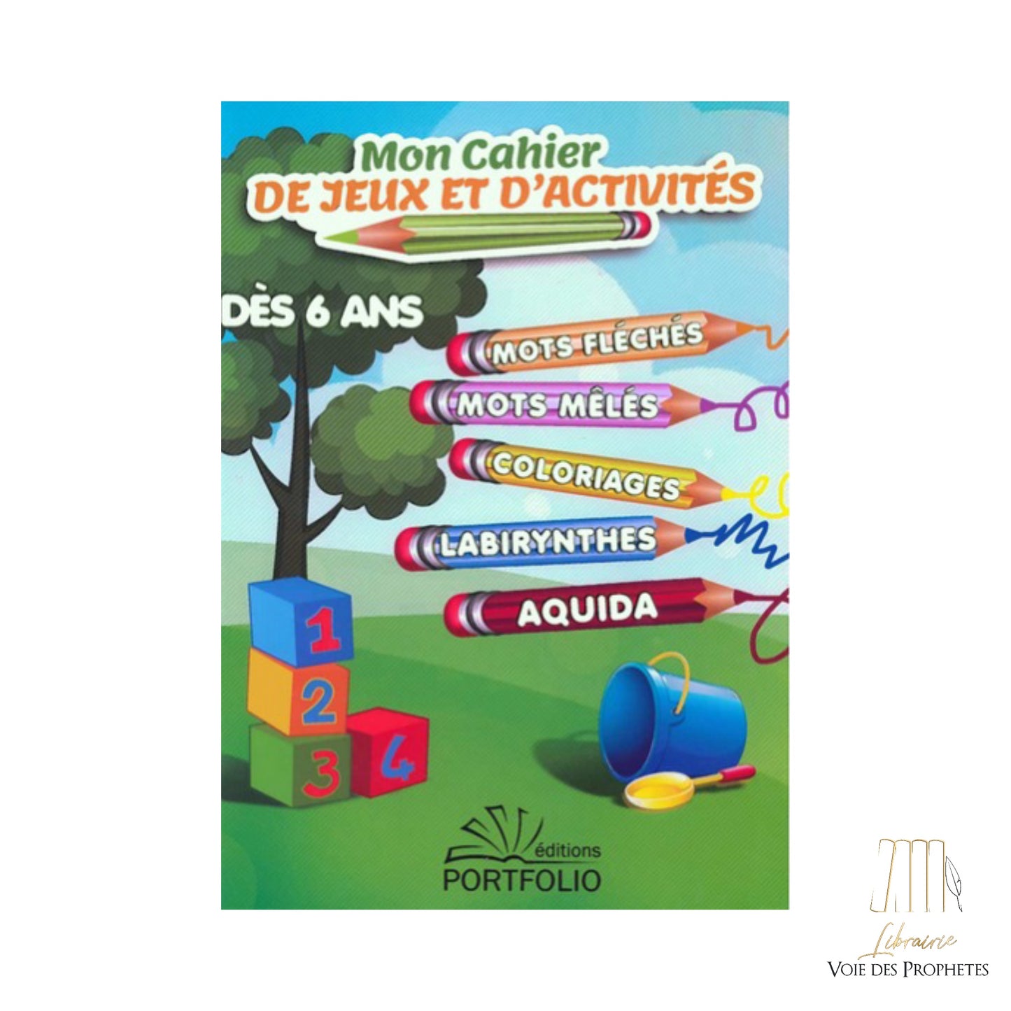 Mon cahier de jeux et d’activités (dès 6 ans)