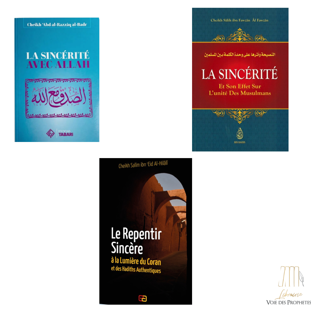 Pack - Sincérité