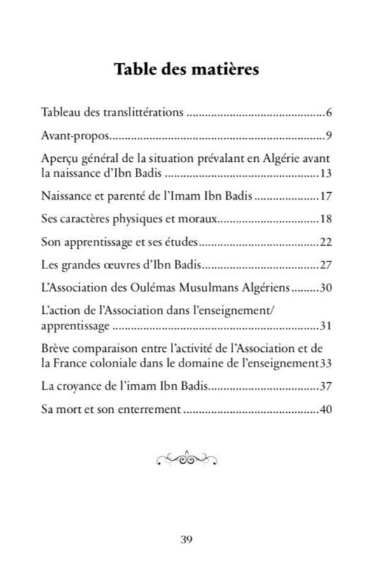 'Abd El Hamid ibn Badis - Un imam de guidée, de science et de réforme
