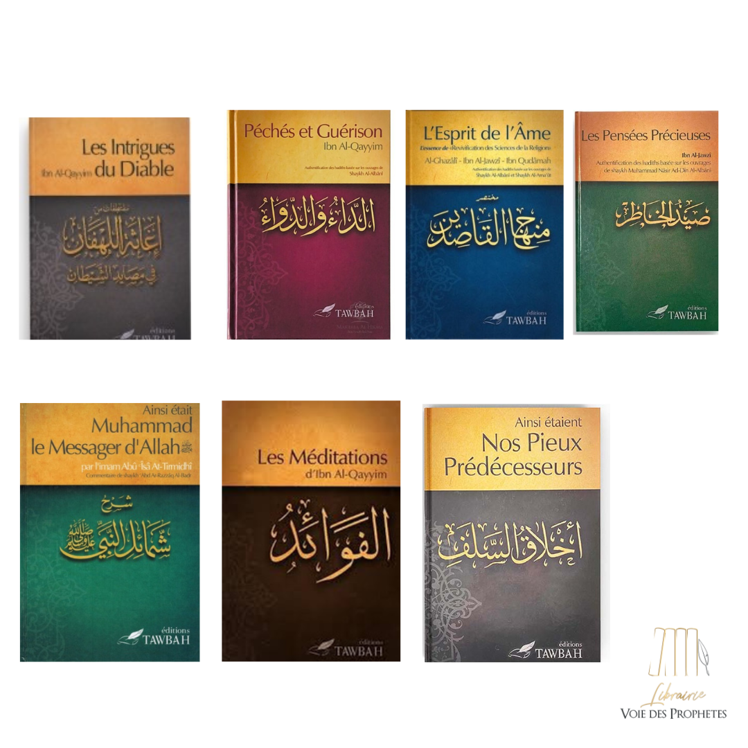 Pack Édition Tawbah (7livres) ✨