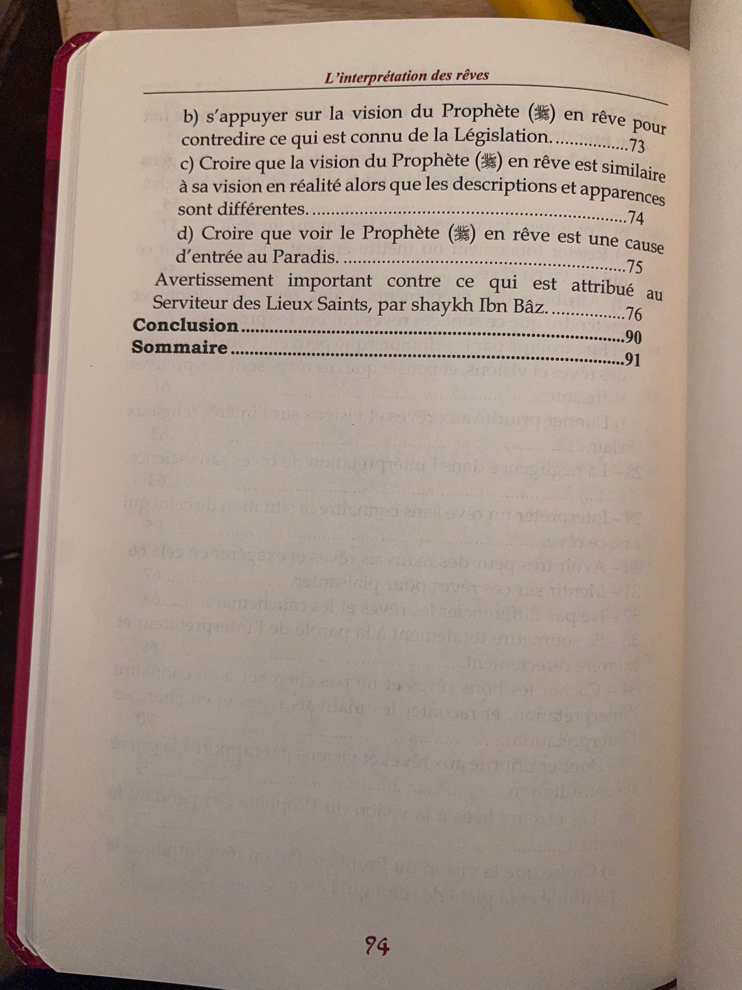 L'Interprétation des Rêves