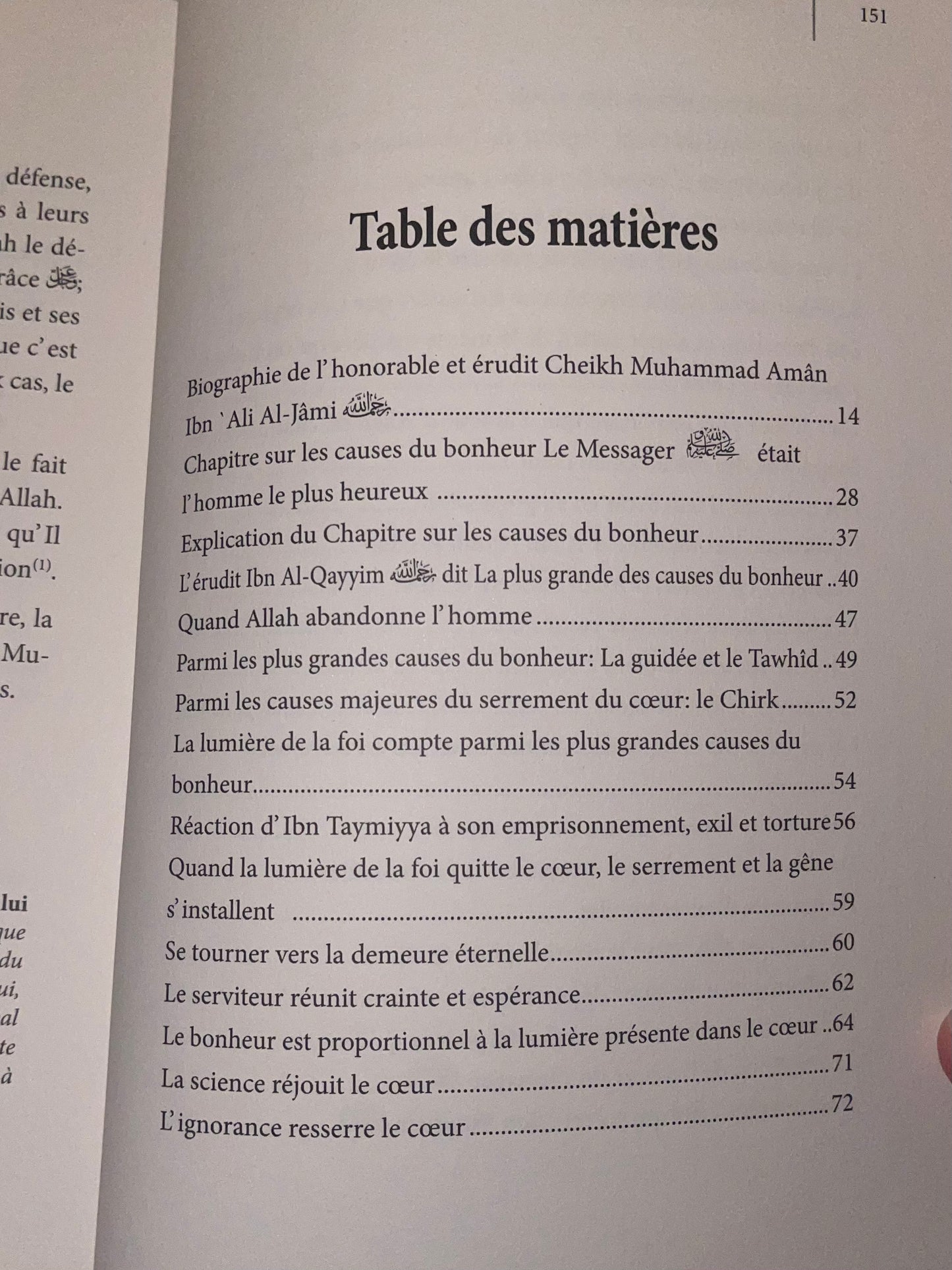 La voie du bonheur