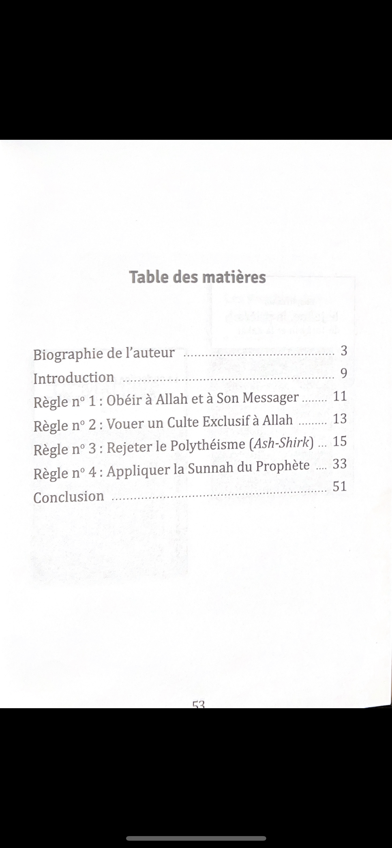 Ce qui distingue le musulman du polythéiste