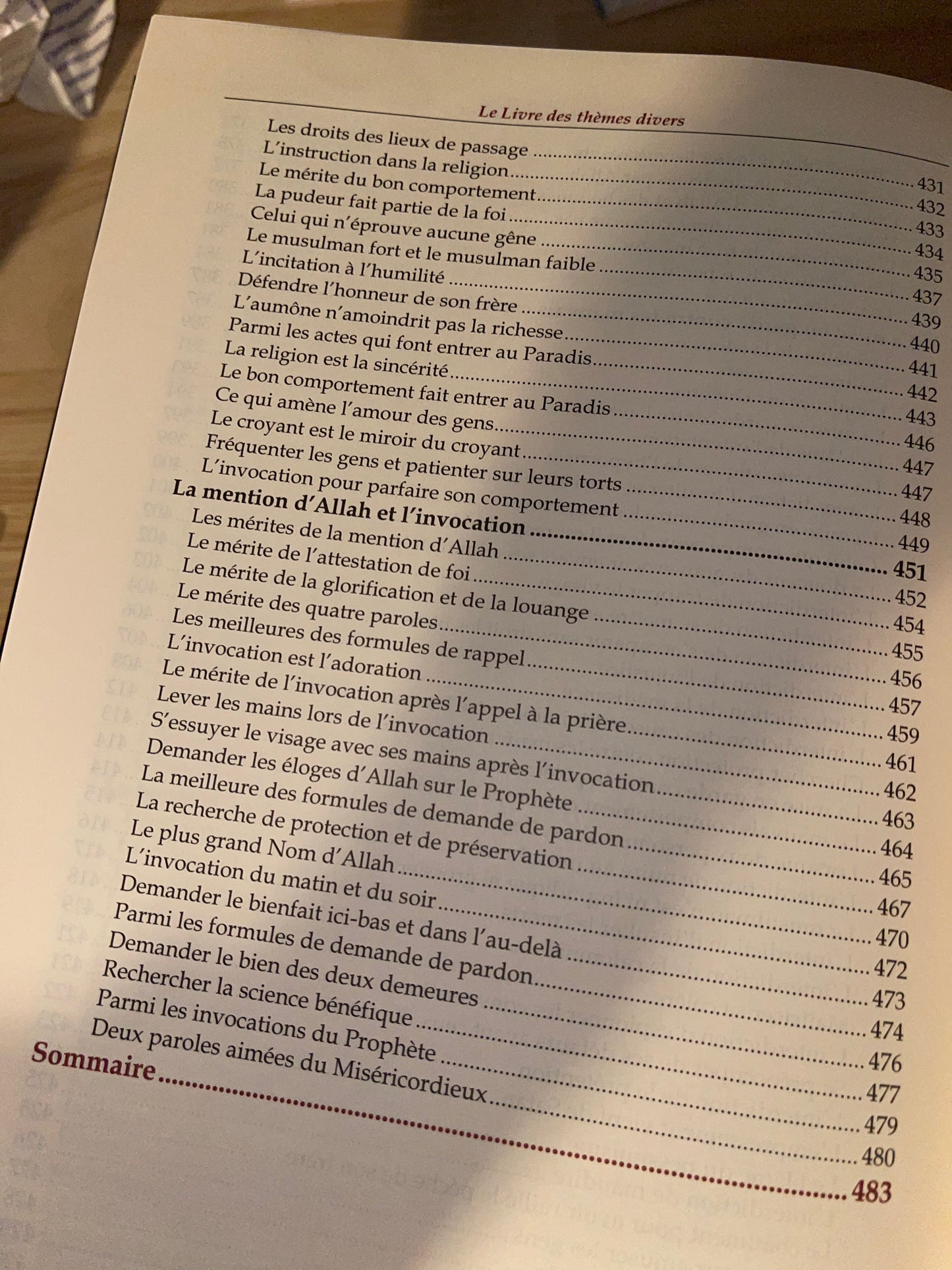 Explication de Boulough Al-Maram