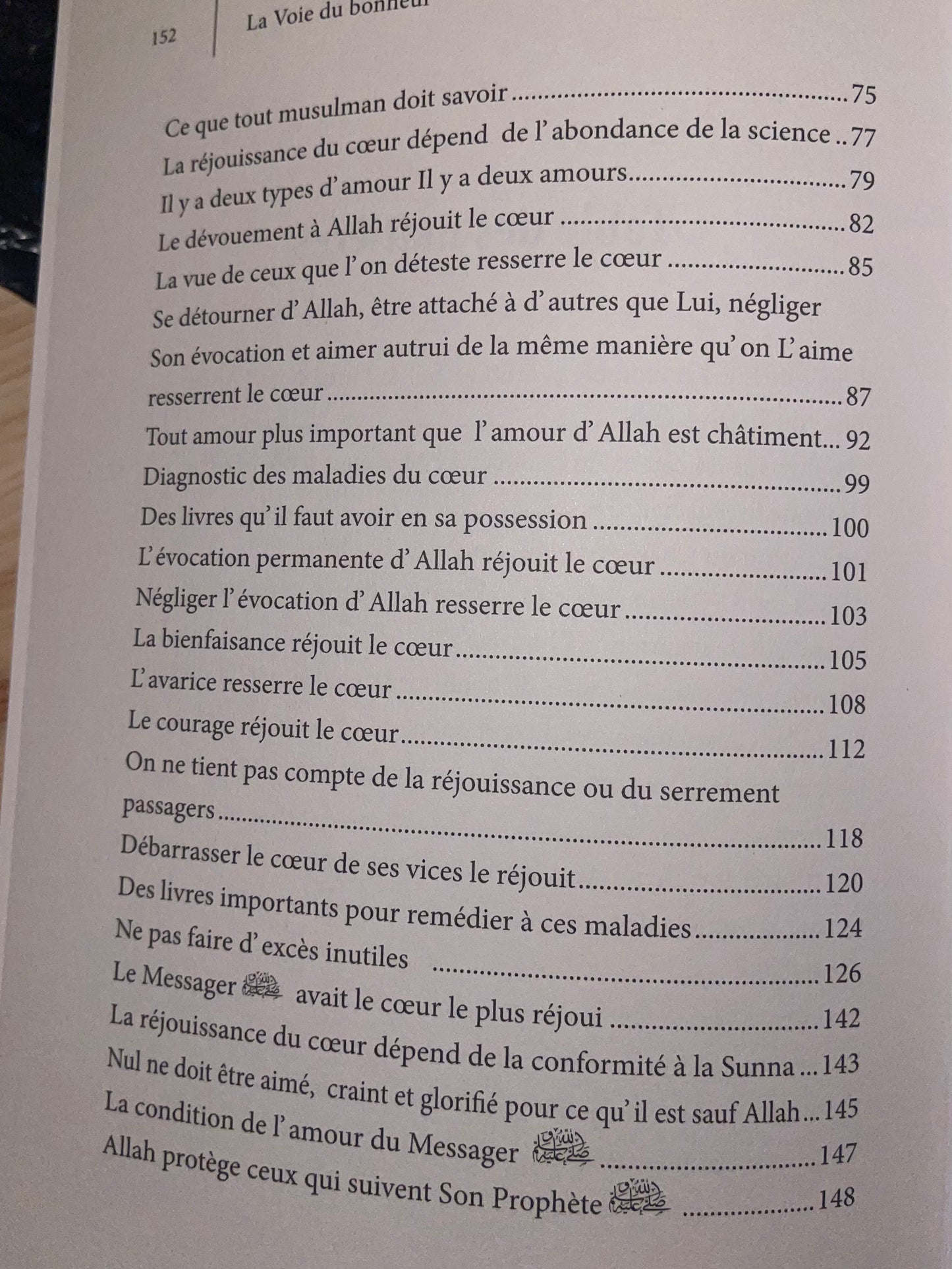 La voie du bonheur