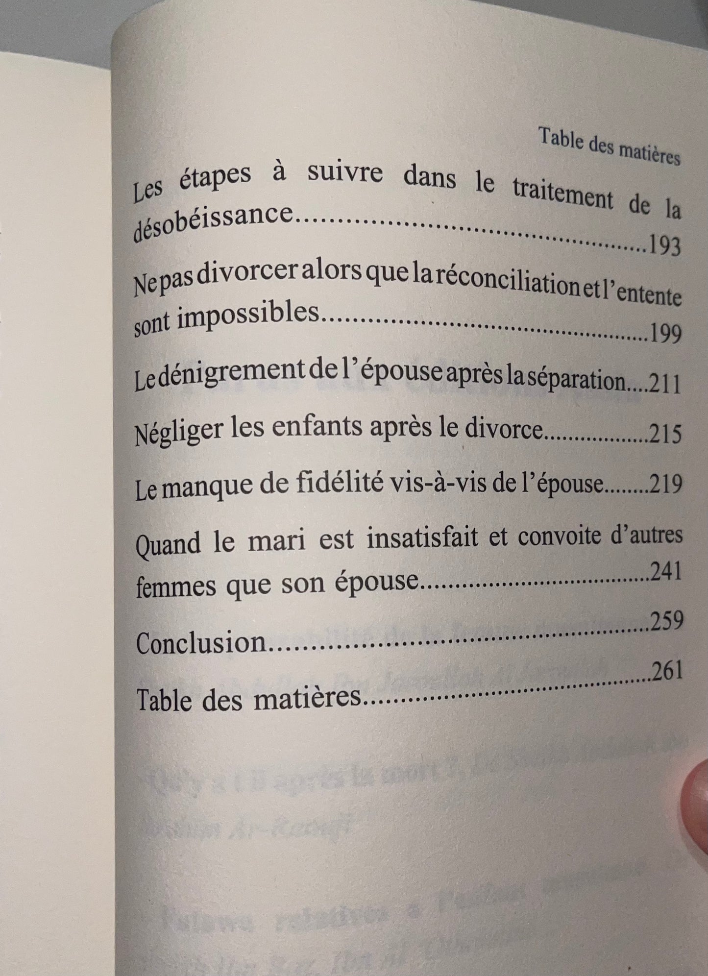 Les erreurs commises par les maris