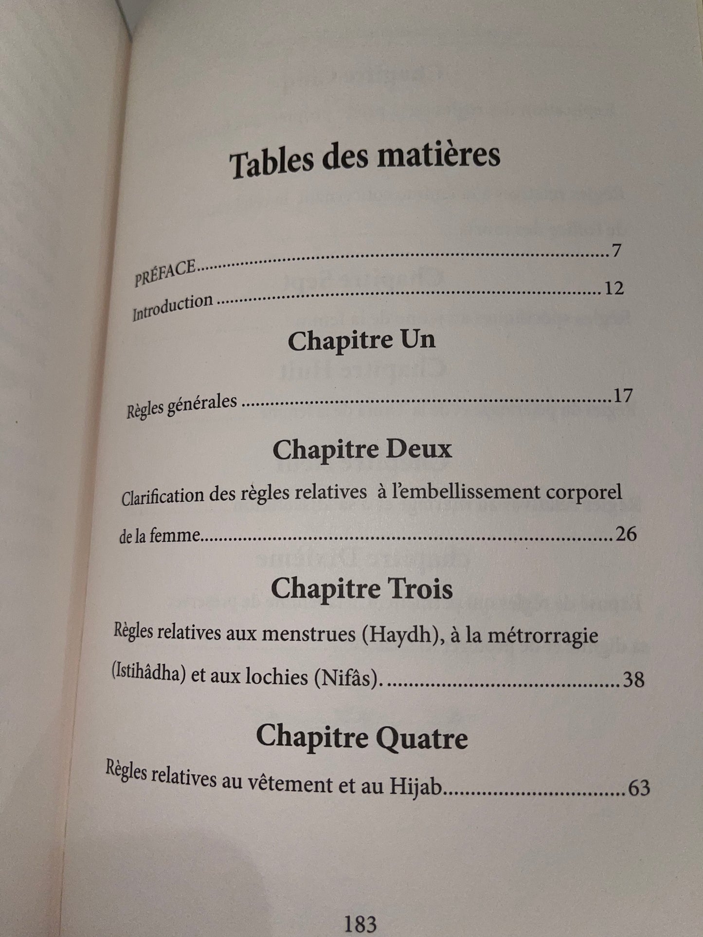 Règles de Jurisprudence relatives à la Femme Musulmane