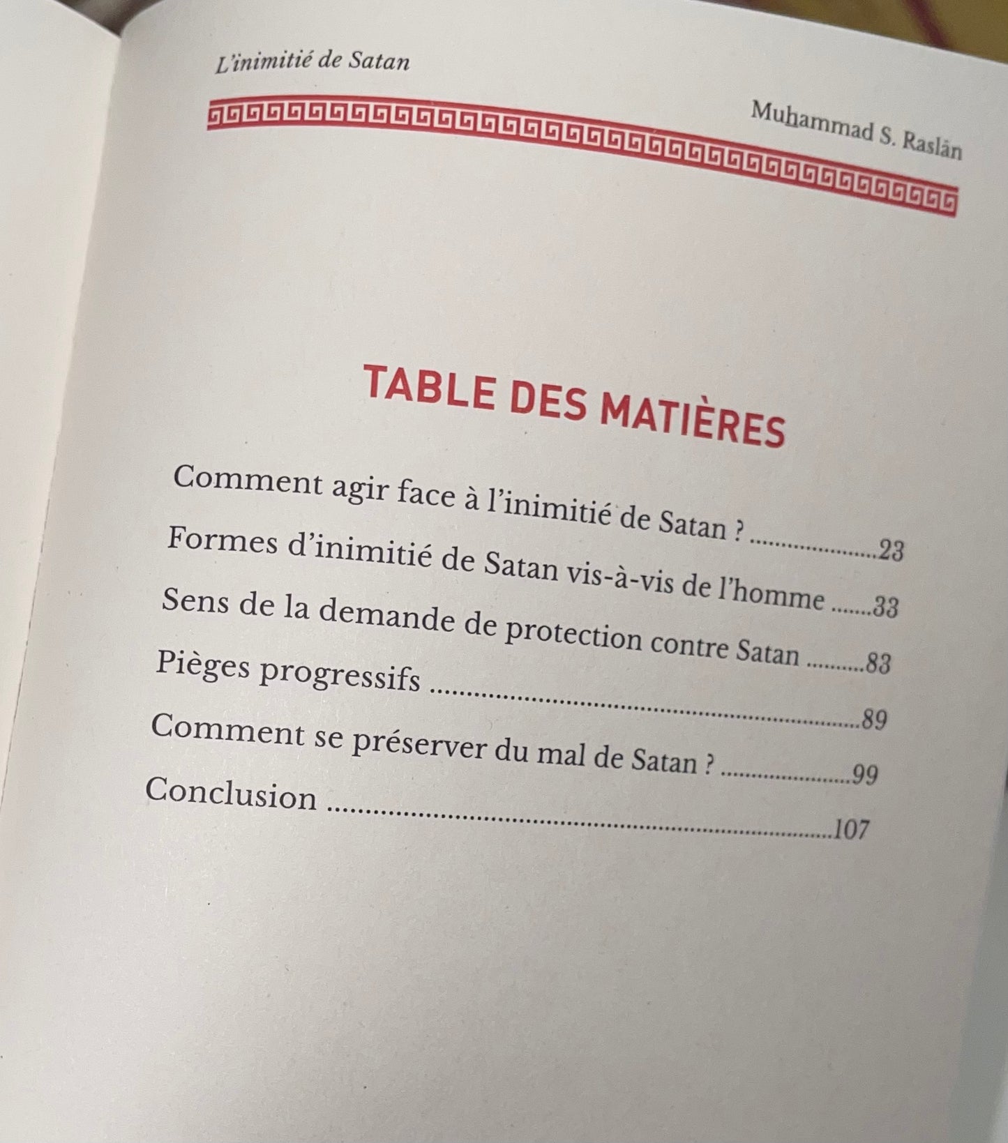 L’Inimitié de Satan