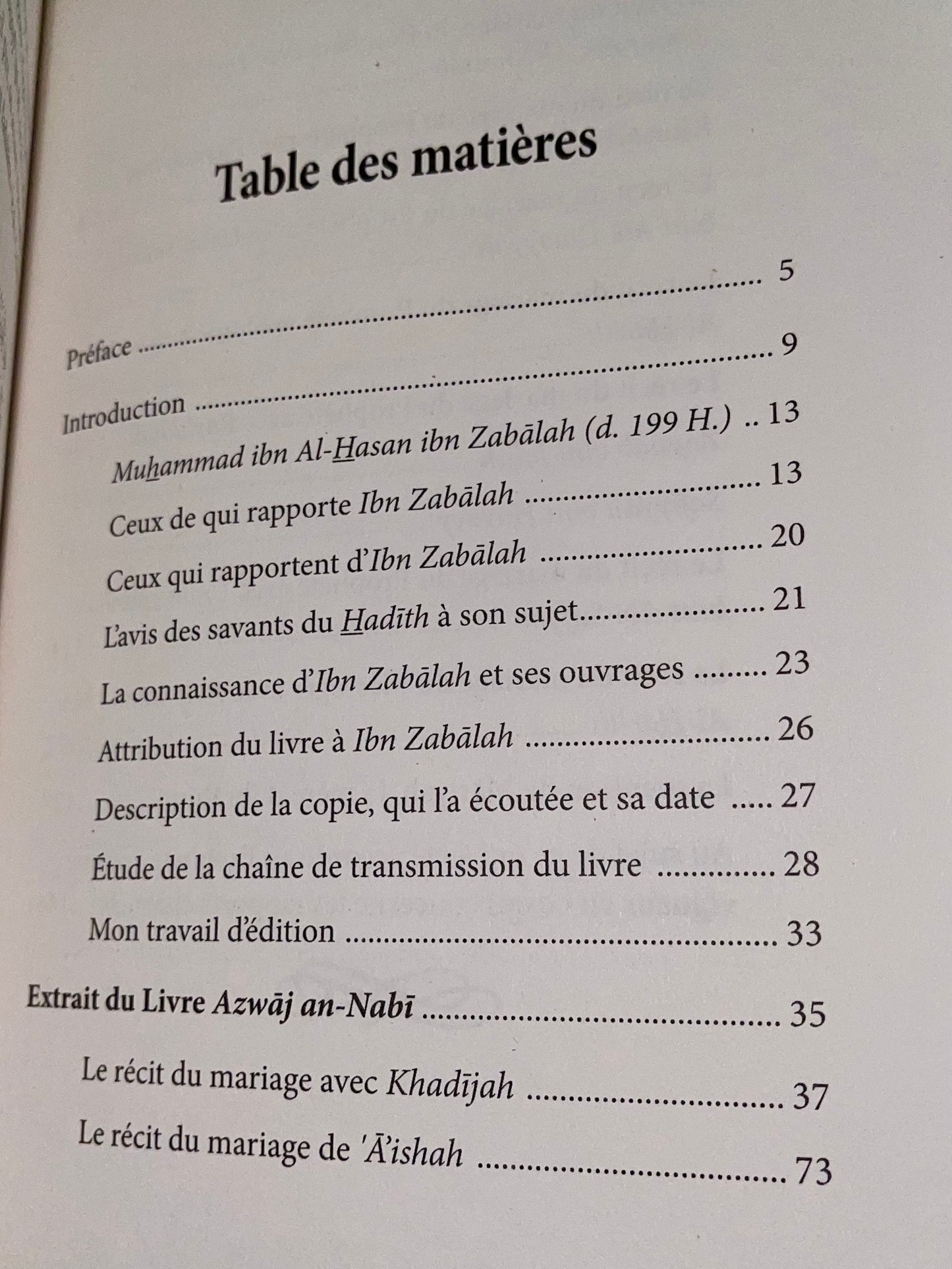 Les épouses du Prophète ﷺ