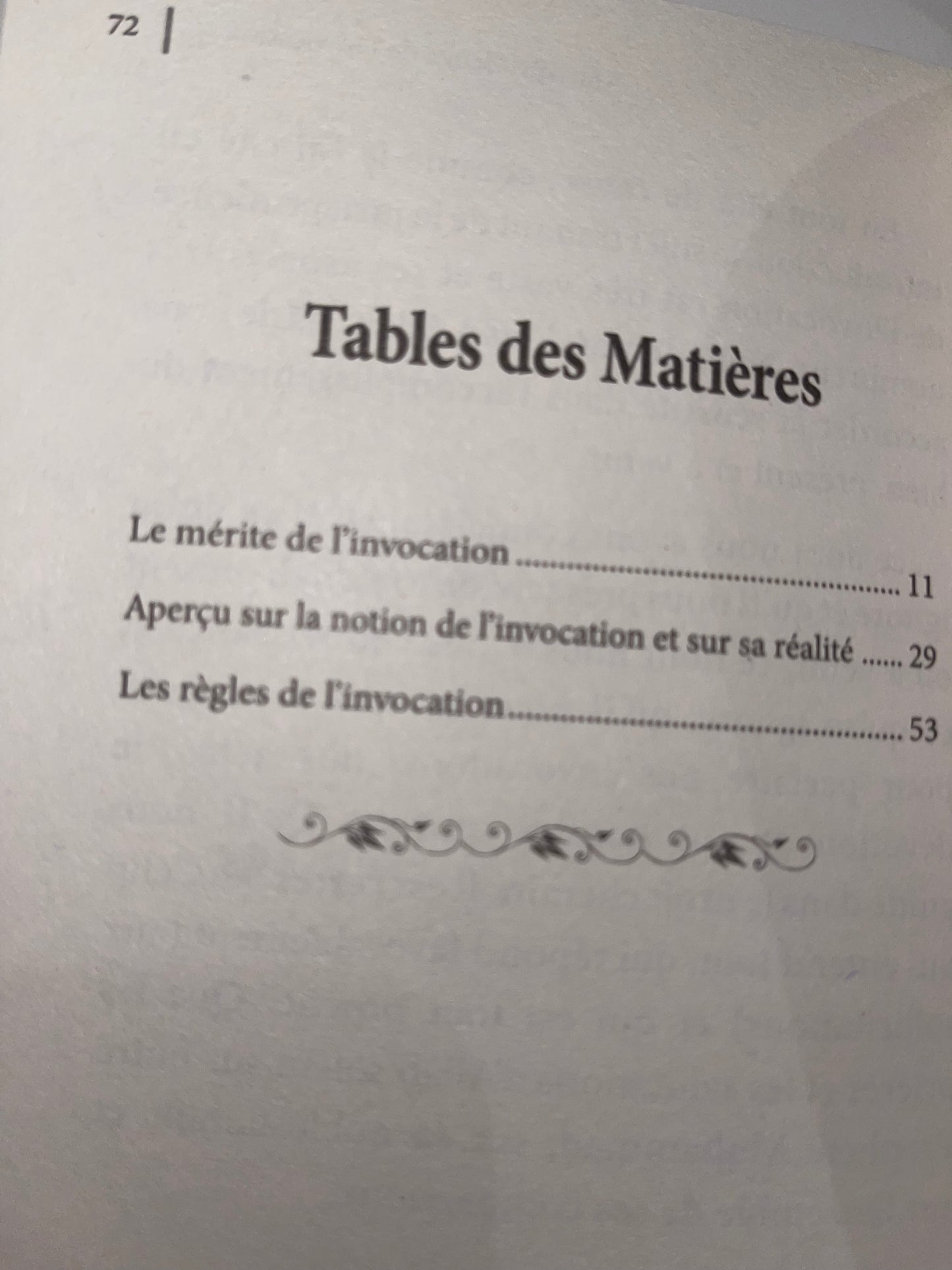 Jurisprudence de l’invocation