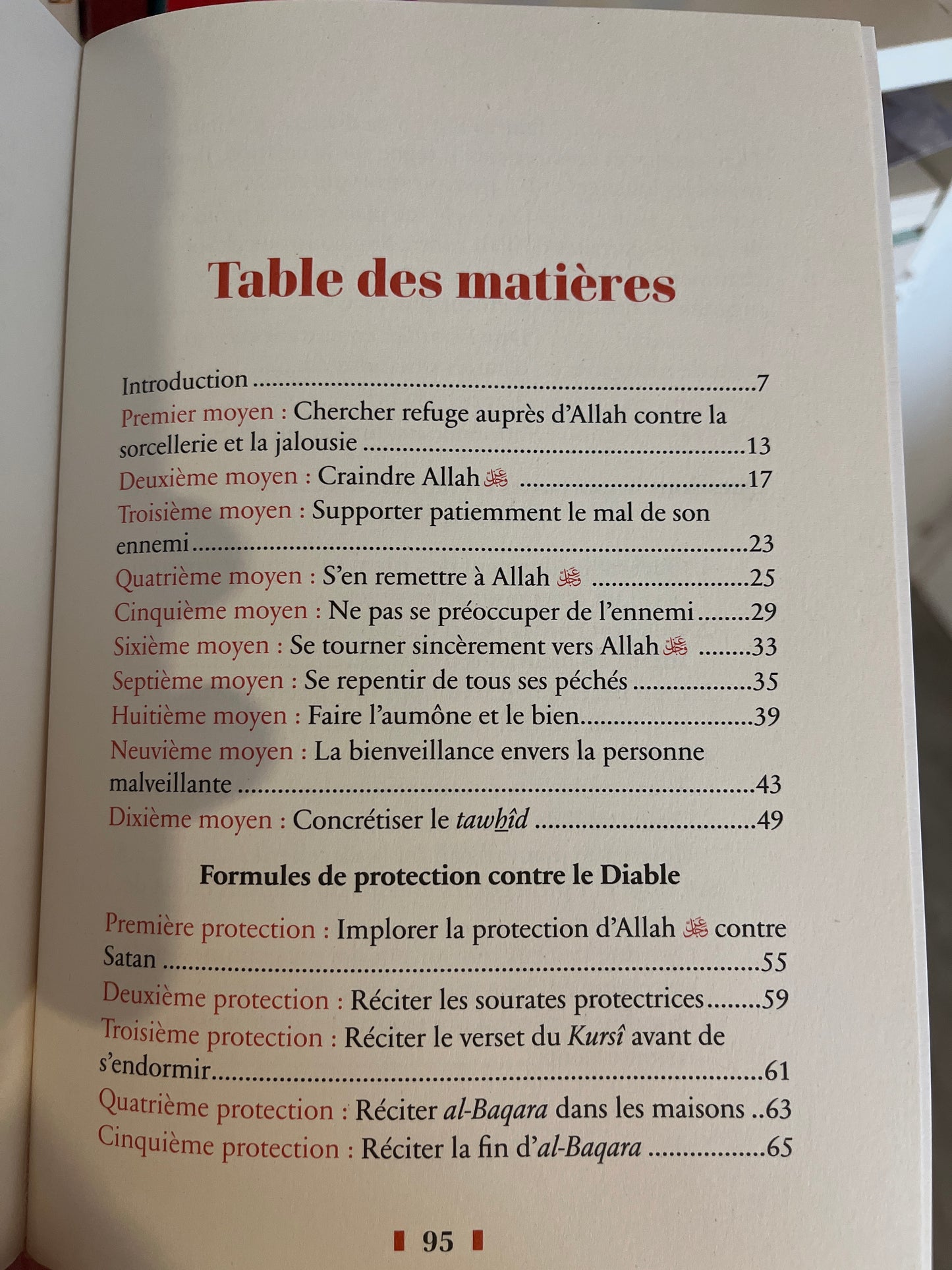 10 Moyens de se protéger de la Sorcellerie & du Mauvais Oeil - Cheikh 'Abder-Razzâq al-Badr - Editions Tabari