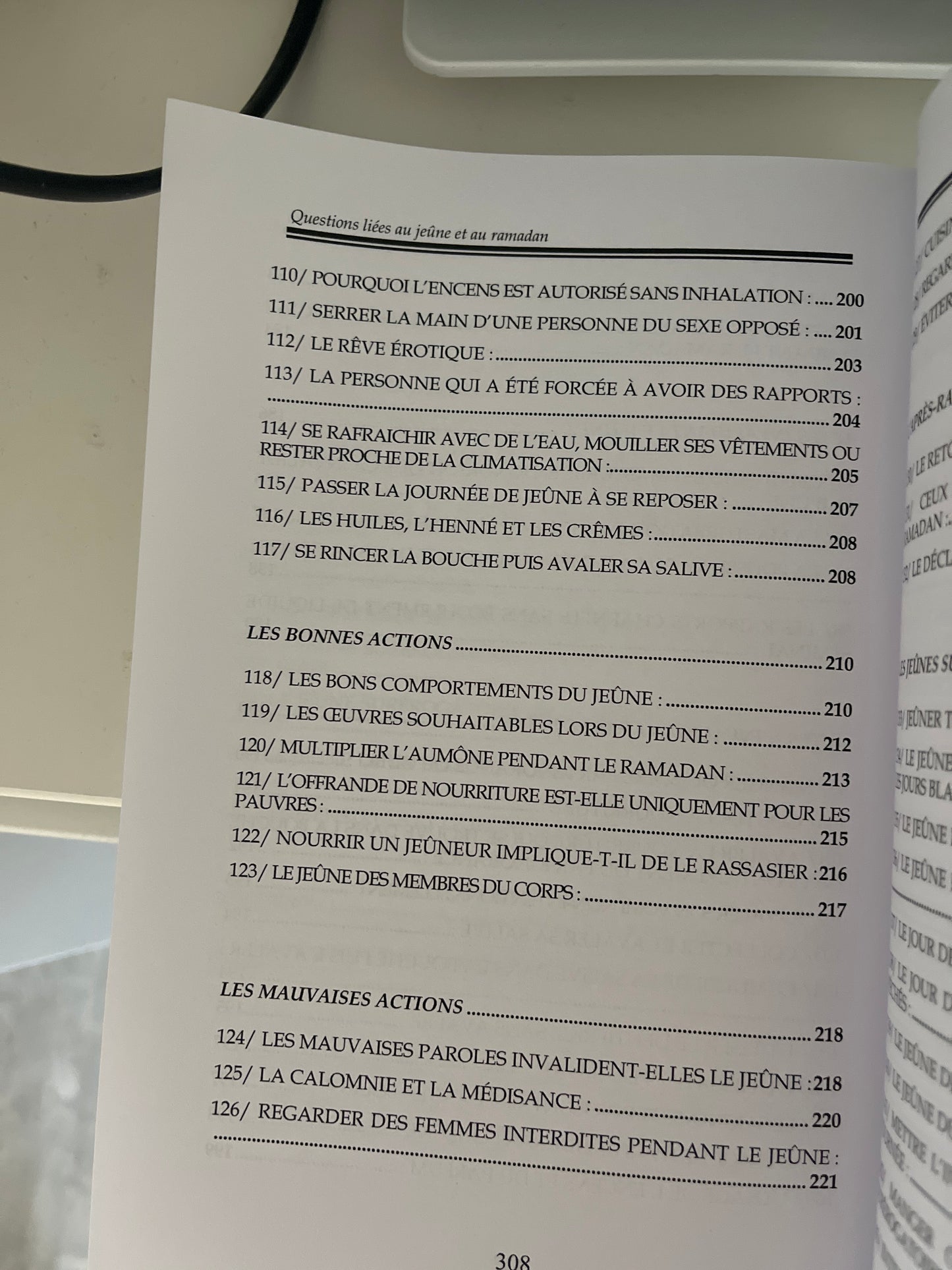 Les piliers de l'islam : Questions liées au jeûne et au ramadan