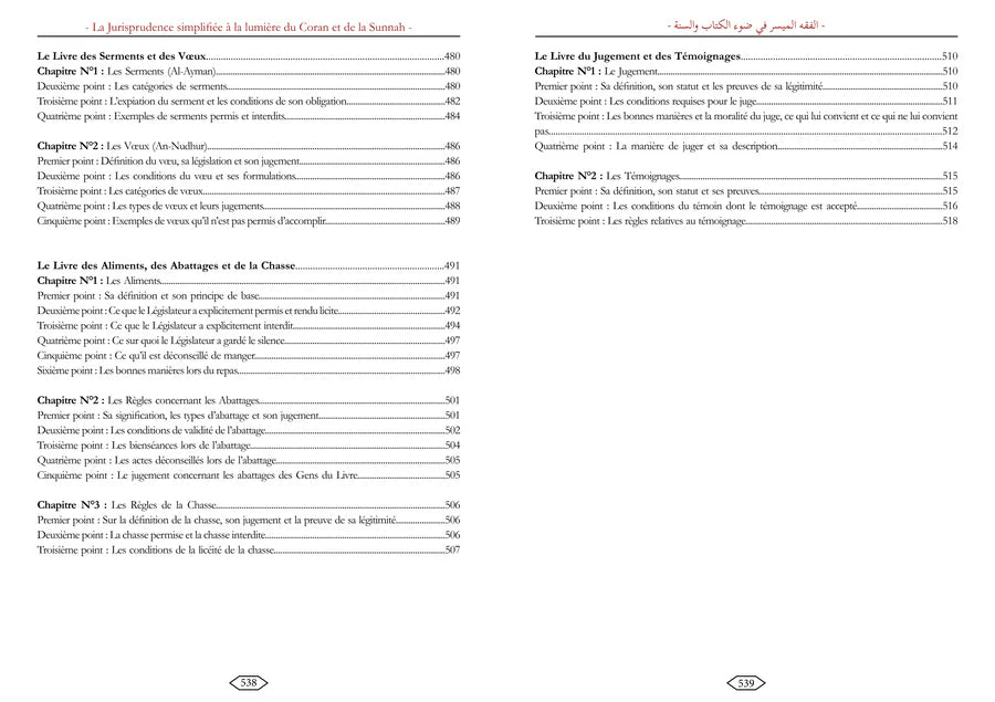 Al-Fiqh Al-Muyassar : La Jurisprudence Simplifiée à la lumière du Coran et de la Sunnah