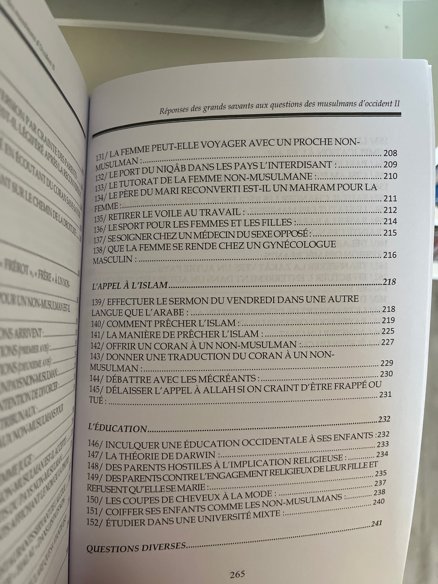 Réponses des grands savants: aux questions des musulmans d'occident (tome 2)