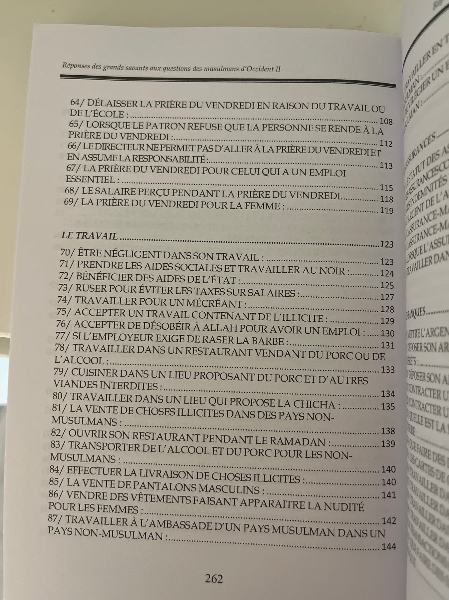 Réponses des grands savants: aux questions des musulmans d'occident (tome 2)