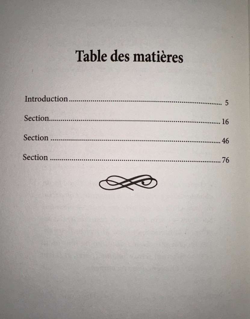 La Nourriture des Cœurs et la Dissipation des Afflictions