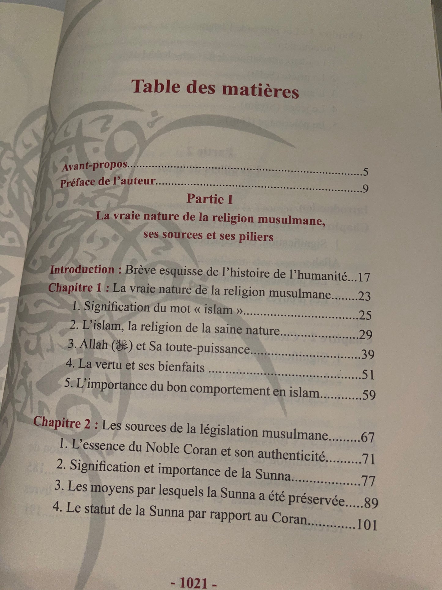 L’Islam (assia)